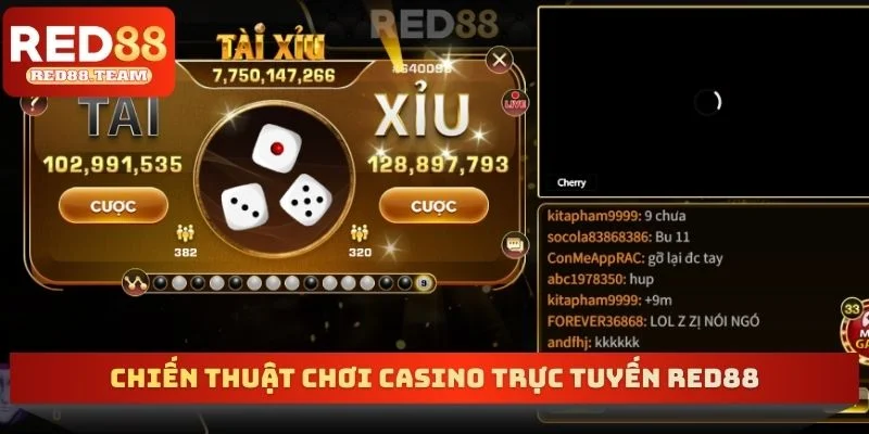 Chiến thuật chơi Casino trực tuyến RED88