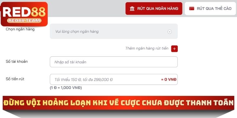 Đừng vội hoảng loạn khi vé cược chưa được thanh toán