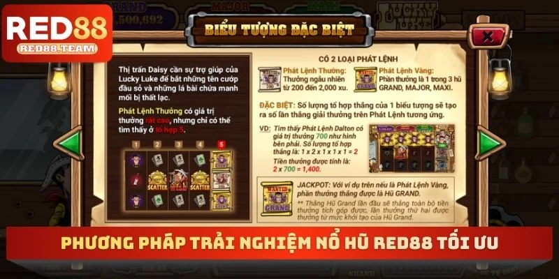 Phương pháp trải nghiệm nổ hũ RED88 tối ưu
