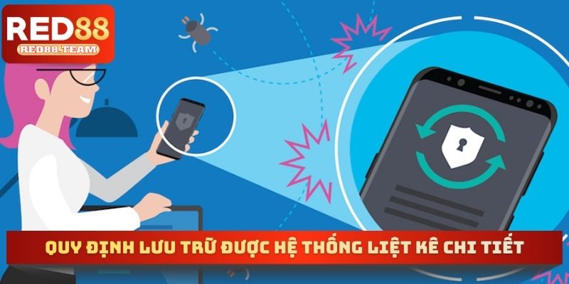 Quy định lưu trữ được hệ thống liệt kê chi tiết