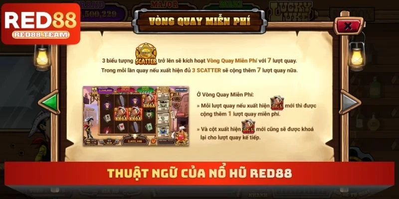 Thuật ngữ của nổ hũ RED88